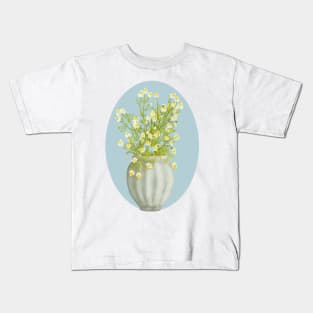 Camomiles in a pot Kids T-Shirt